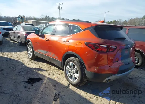 2021 Chevrolet Blazer Fwd 2Lt из США, поврежденный, VIN 3GNKBCRS5MS564984